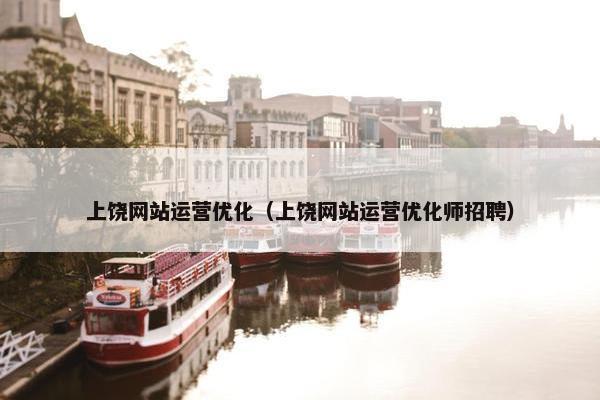 上饶网站运营优化（上饶网站运营优化师招聘）