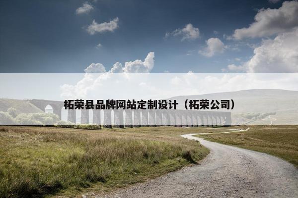 柘荣县品牌网站定制设计（柘荣公司）