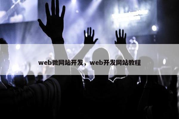 web微网站开发，web开发网站教程