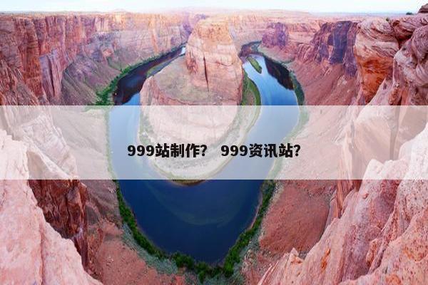 999站制作？ 999资讯站？