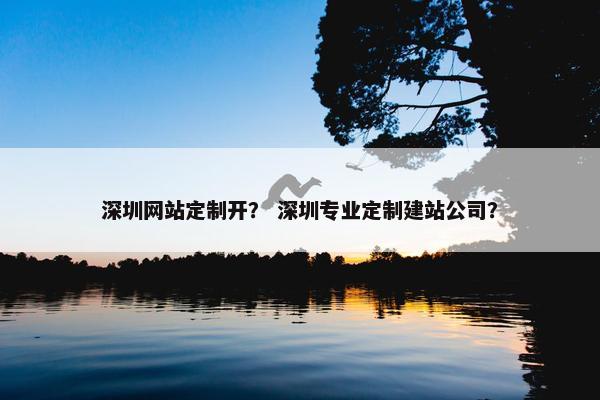 深圳网站定制开? 深圳专业定制建站公司? 深圳网站定制开? 深圳专业定制建站公司?