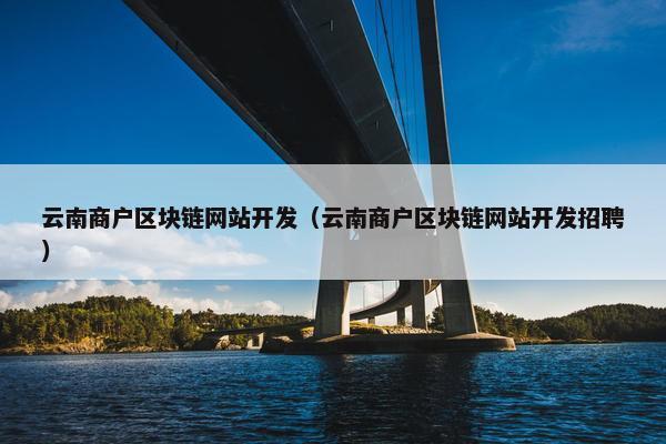 云南商户区块链网站开发（云南商户区块链网站开发招聘）