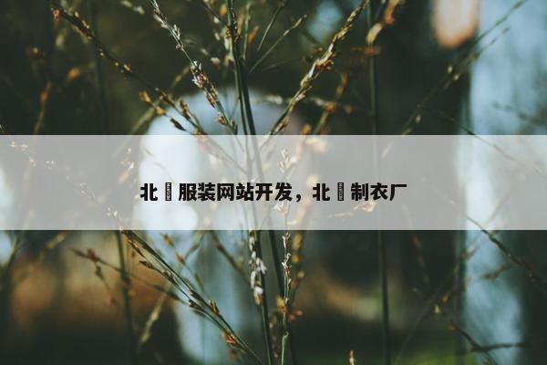 北滘服装网站开发，北滘制衣厂