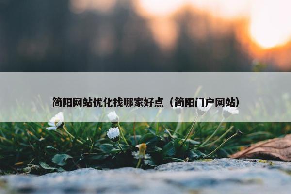 简阳网站优化找哪家好点（简阳门户网站）