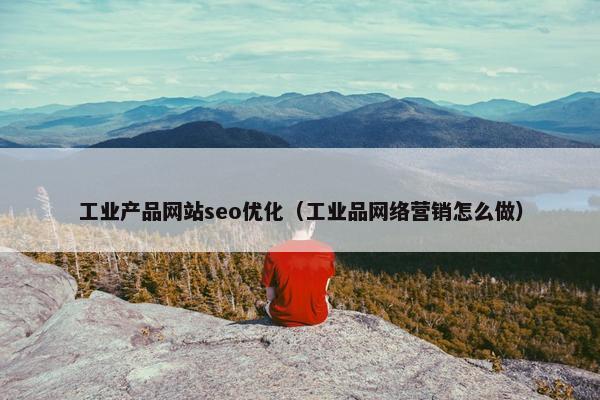 工业产品网站seo优化（工业品网络营销怎么做）