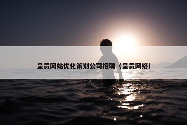 呈贡网站优化策划公司招聘（呈贡网络）