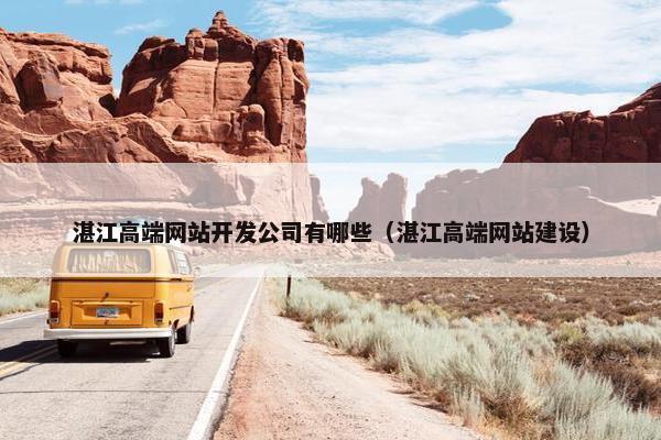 湛江高端网站开发公司有哪些（湛江高端网站建设）