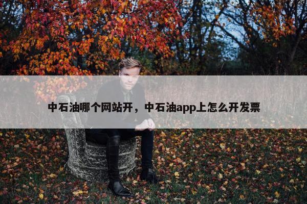 中石油哪个网站开，中石油app上怎么开发票