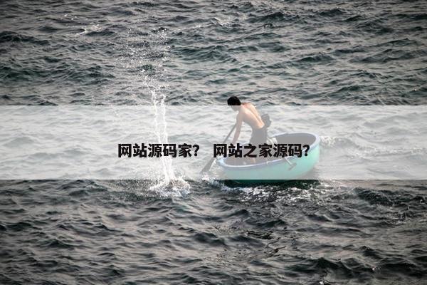 网站源码家？ 网站之家源码？
