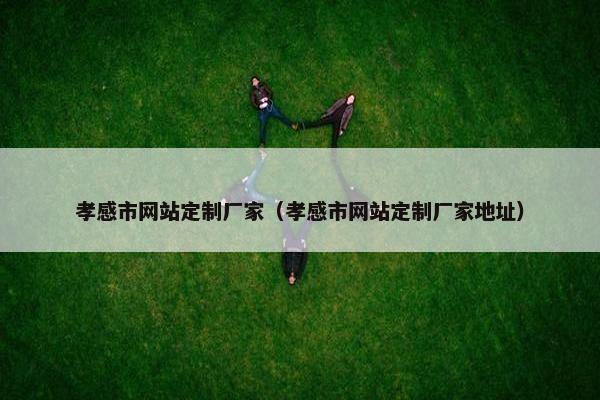 孝感市网站定制厂家（孝感市网站定制厂家地址）