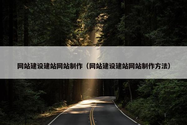 网站建设建站网站制作（网站建设建站网站制作方法）