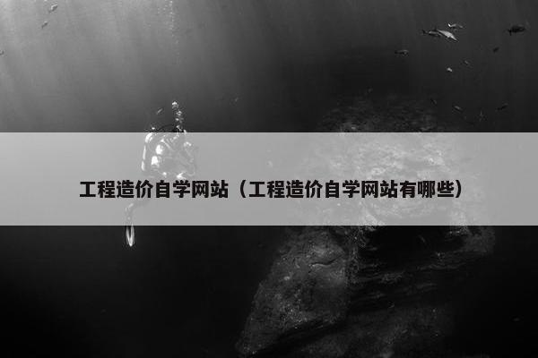 工程造价自学网站（工程造价自学网站有哪些）