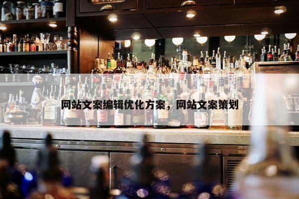 网站文案编辑优化方案，网站文案策划