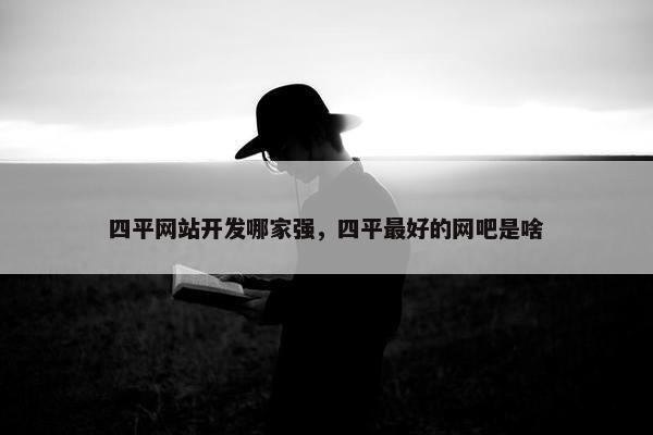 四平网站开发哪家强，四平最好的网吧是啥