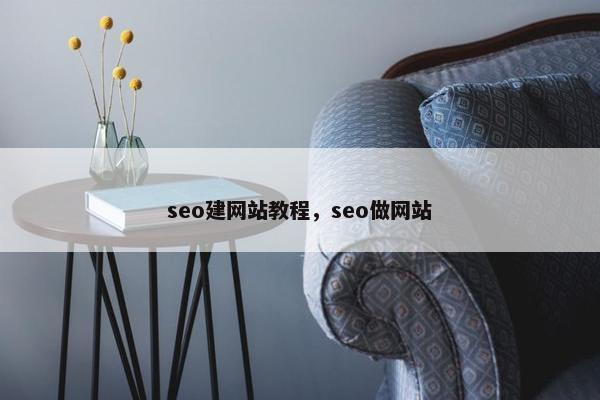 seo建网站教程，seo做网站