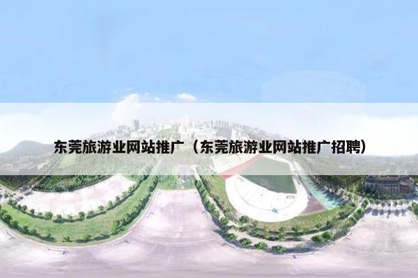 东莞旅游业网站推广（东莞旅游业网站推广招聘）