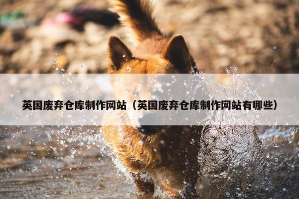 英国废弃仓库制作网站（英国废弃仓库制作网站有哪些）