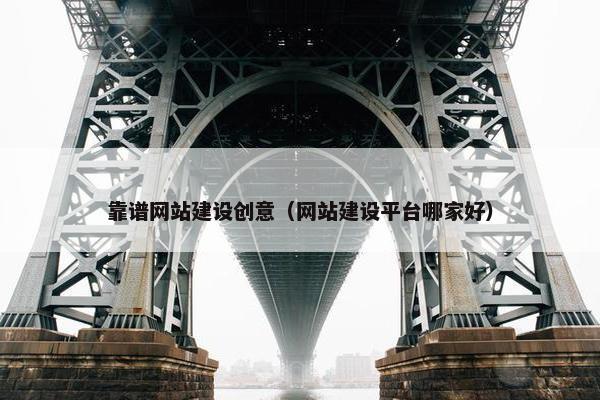 靠谱网站建设创意（网站建设平台哪家好）