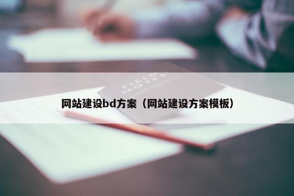 网站建设bd方案（网站建设方案模板）