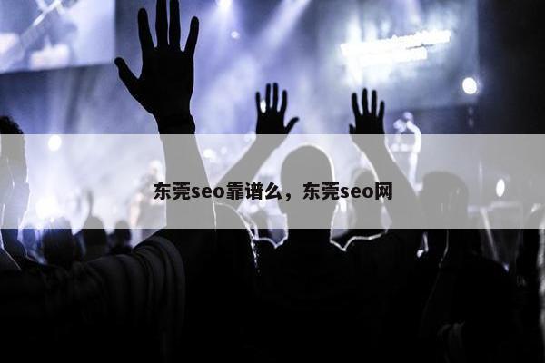 东莞seo靠谱么，东莞seo网