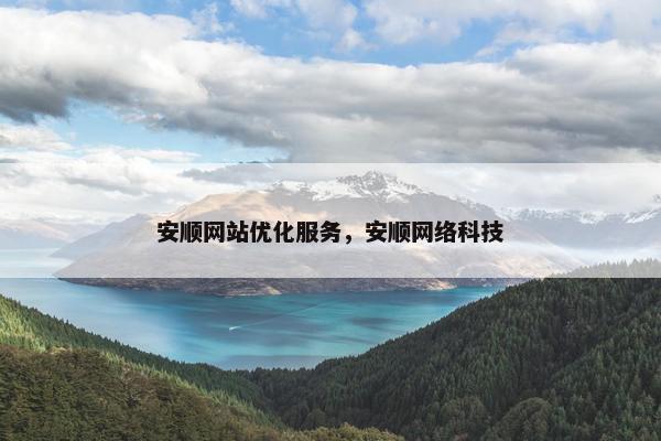 安顺网站优化服务，安顺网络科技