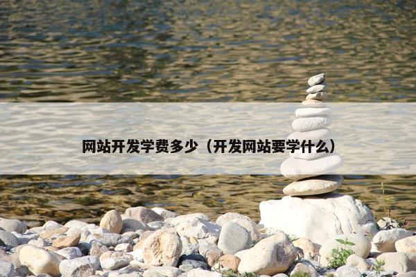 网站开发学费多少（开发网站要学什么）