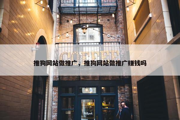 推狗网站做推广，推狗网站做推广赚钱吗