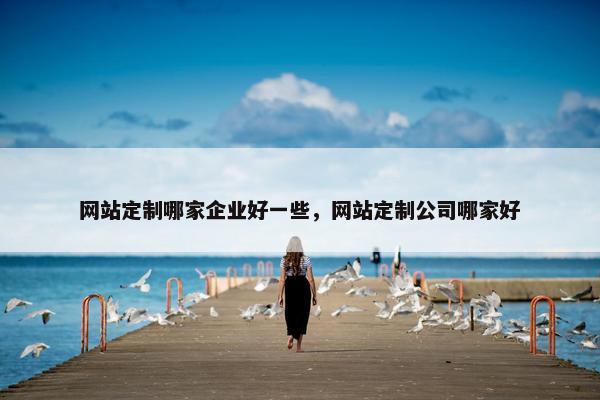 网站定制哪家企业好一些，网站定制公司哪家好