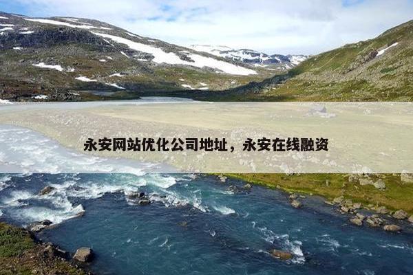 永安网站优化公司地址，永安在线融资
