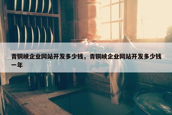 青铜峡企业网站开发多少钱，青铜峡企业网站开发多少钱一年