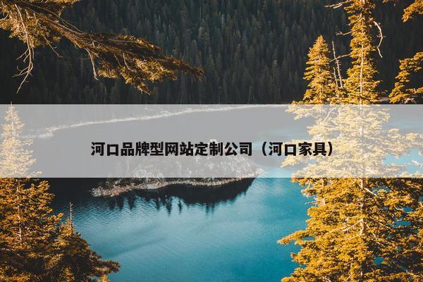 河口品牌型网站定制公司（河口家具）