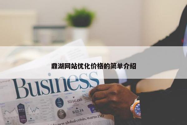 鼎湖网站优化价格的简单介绍