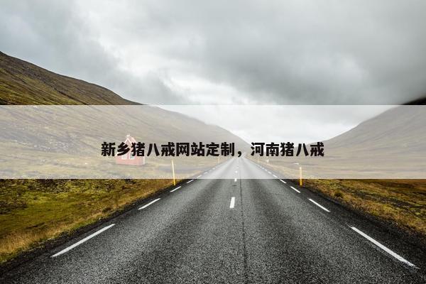 新乡猪八戒网站定制，河南猪八戒