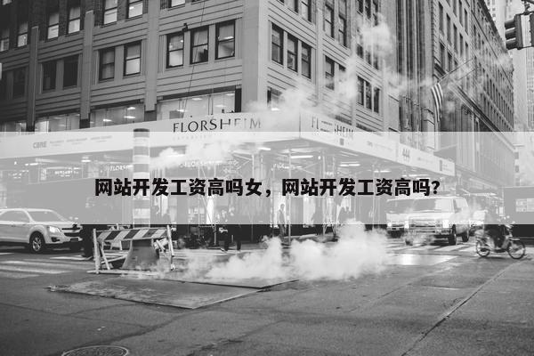 网站开发工资高吗女，网站开发工资高吗?